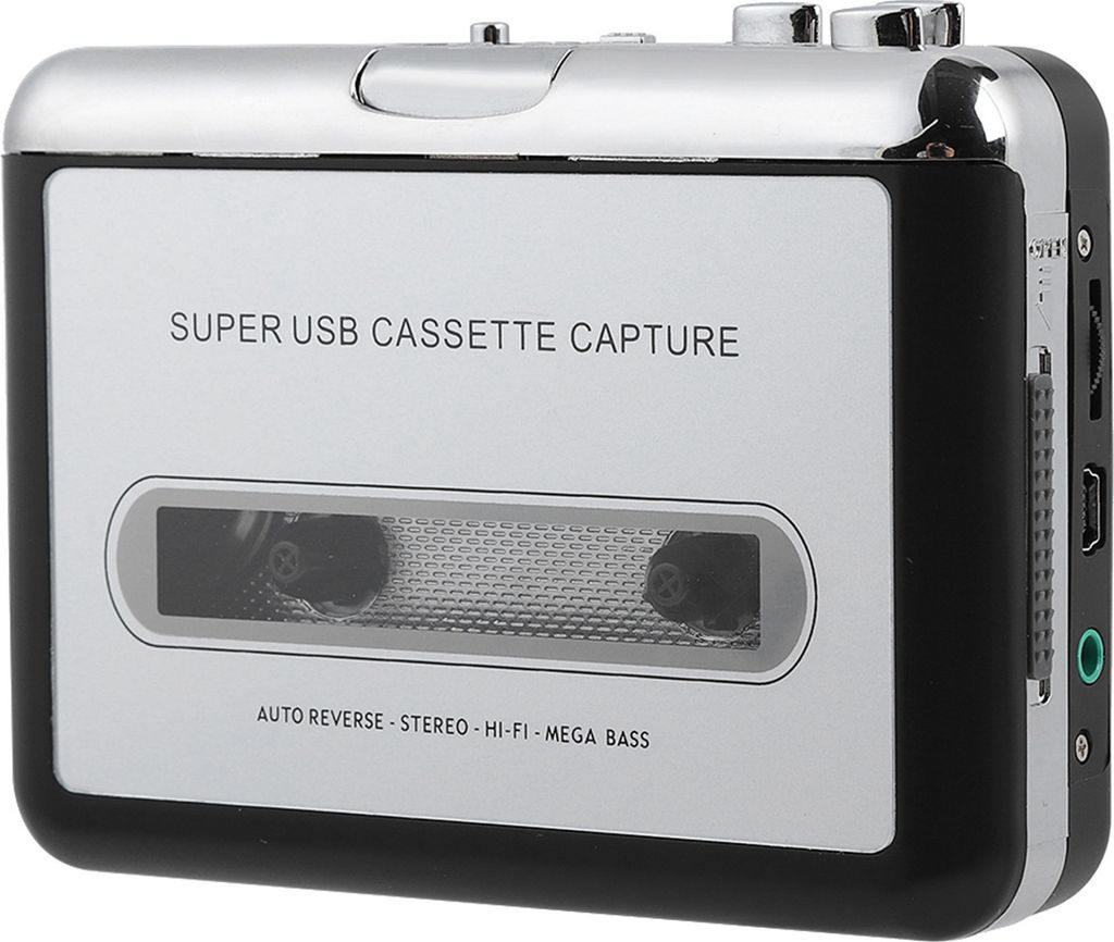 Kassettenrekorder für den PC, MP3-CD-Konverter, digitale Audioaufnahme, Musik-Player
