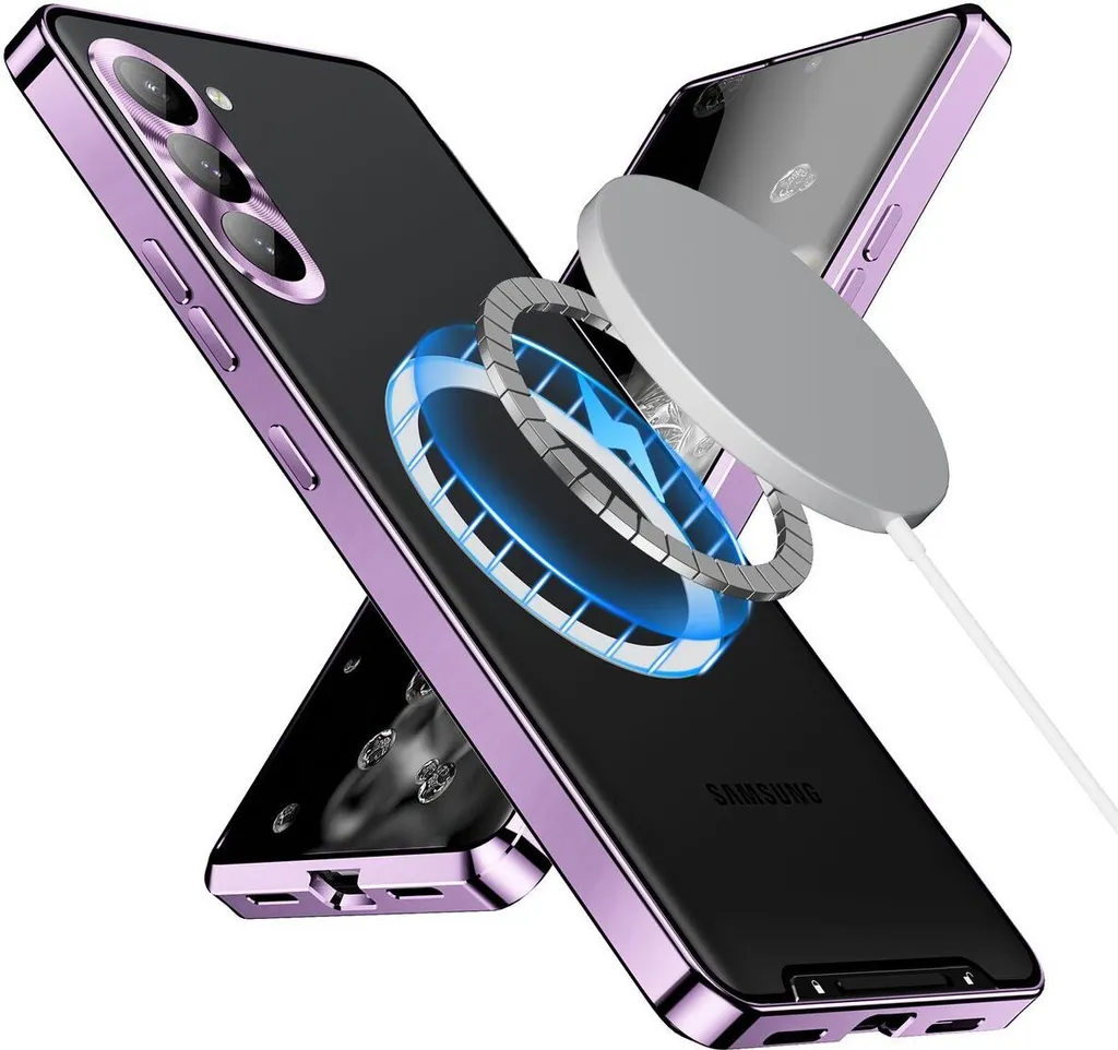 Cover Antiurto Samsung S23 FE Metallo - Protezione Integrale Magnetica