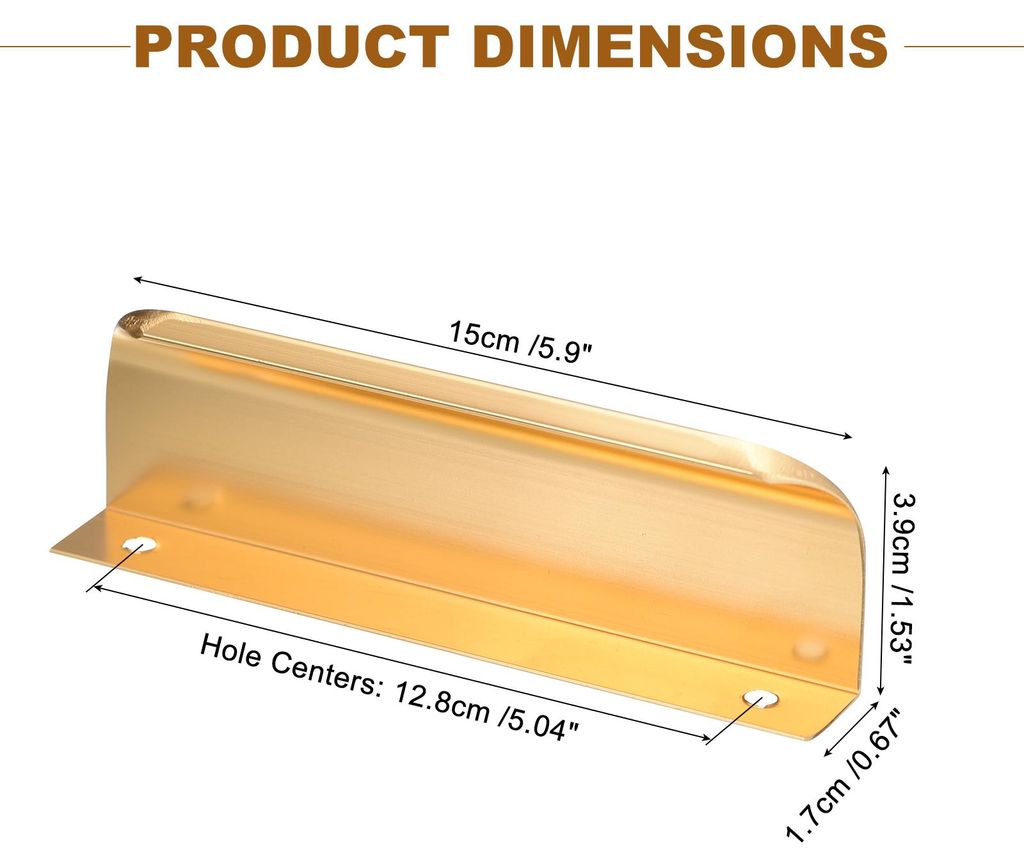 10Pcs M?belgriffe Profilgriff Versteckte Schrankgriffe 128mm Bohrabstand Alu Fingerkanten-Zuggriffe Schubladengriffe Kš¹chengriffe fš¹r Kleider...