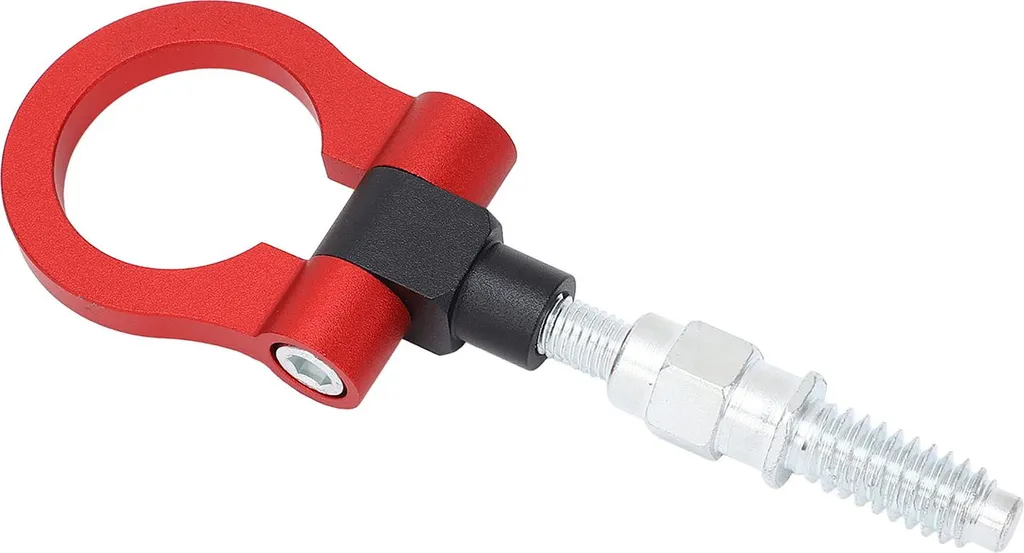Gancio Traino Anteriore Rosso per BMW E36 E39 E82 E91 E92 - Lega CNC