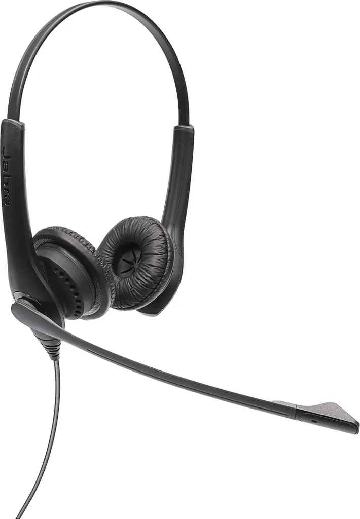 Jabra BIZ 1100 Duo - Micro-casque filaire binaural avec port USB robuste