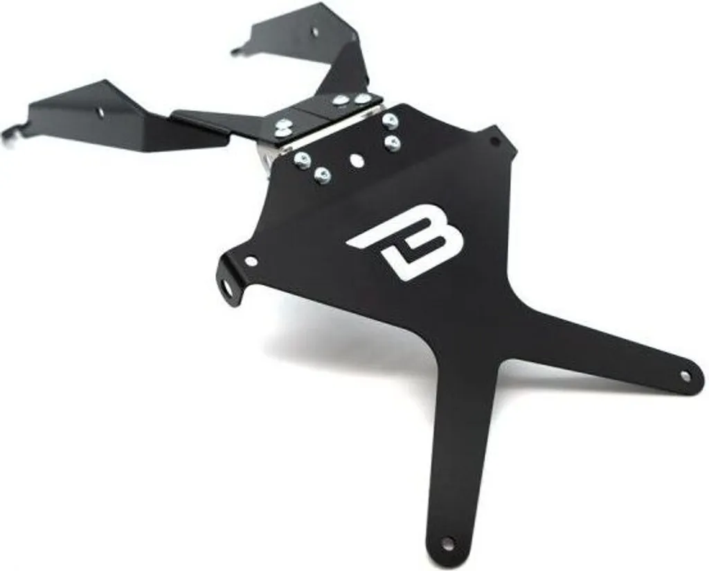 Support de Plaque Honda CB1000R SC80 - Support Court en Acier Noir