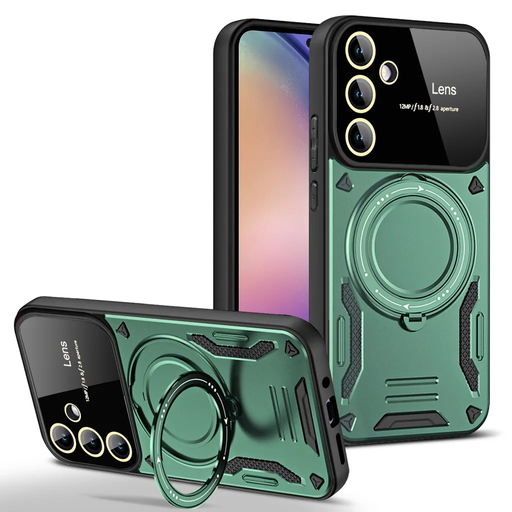 Cover Armor Samsung A54 5G Doppio Strato Magnetica con Ring