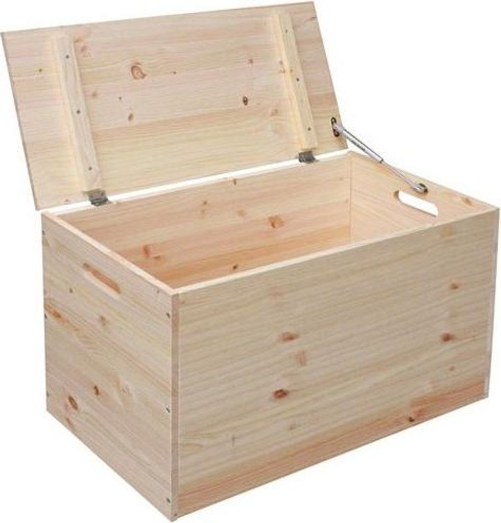 Astigarraga Dinamic Kiefernholz-Truhe (80 x 40 x 50 cm)