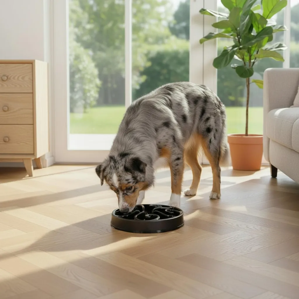 Belviona Ciotola Slow Feeder 30cm Nero: Qualità e Benessere Cane