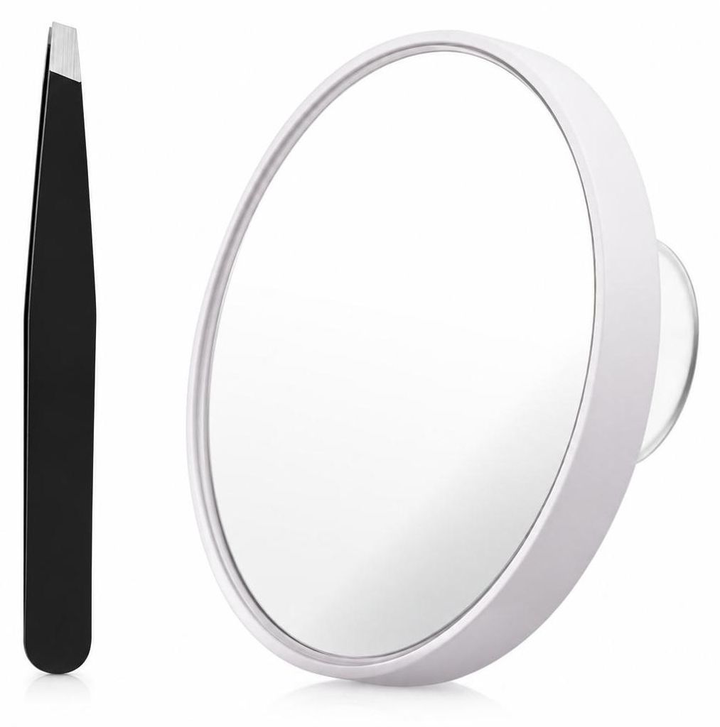 INF 30X Vergrotende Make-up Spiegel met Pincet - Draagbare Productafbeelding 