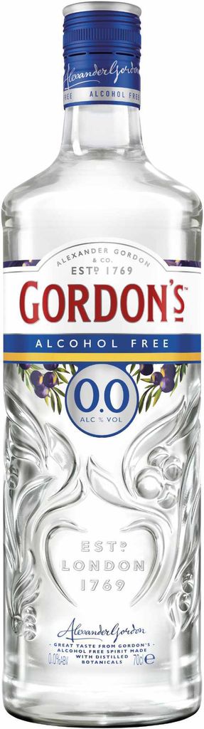 Gordon's Alcohol free 0,0 % s prírodnými príchuťami 700ml Obrázok produktu 1