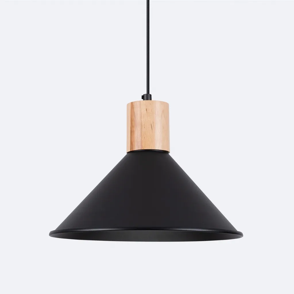 Lampadario Moderno JAGA Nero Sollux - Design Scandinavo Acciaio E27 - 6