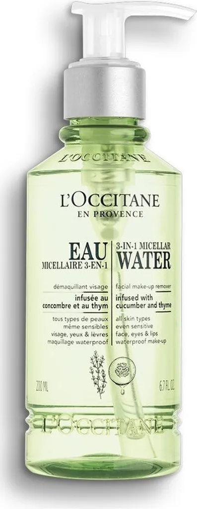 L'Occitane Detergente Viso 3-In-1 Acqua Micellare 200ml - Offerta
