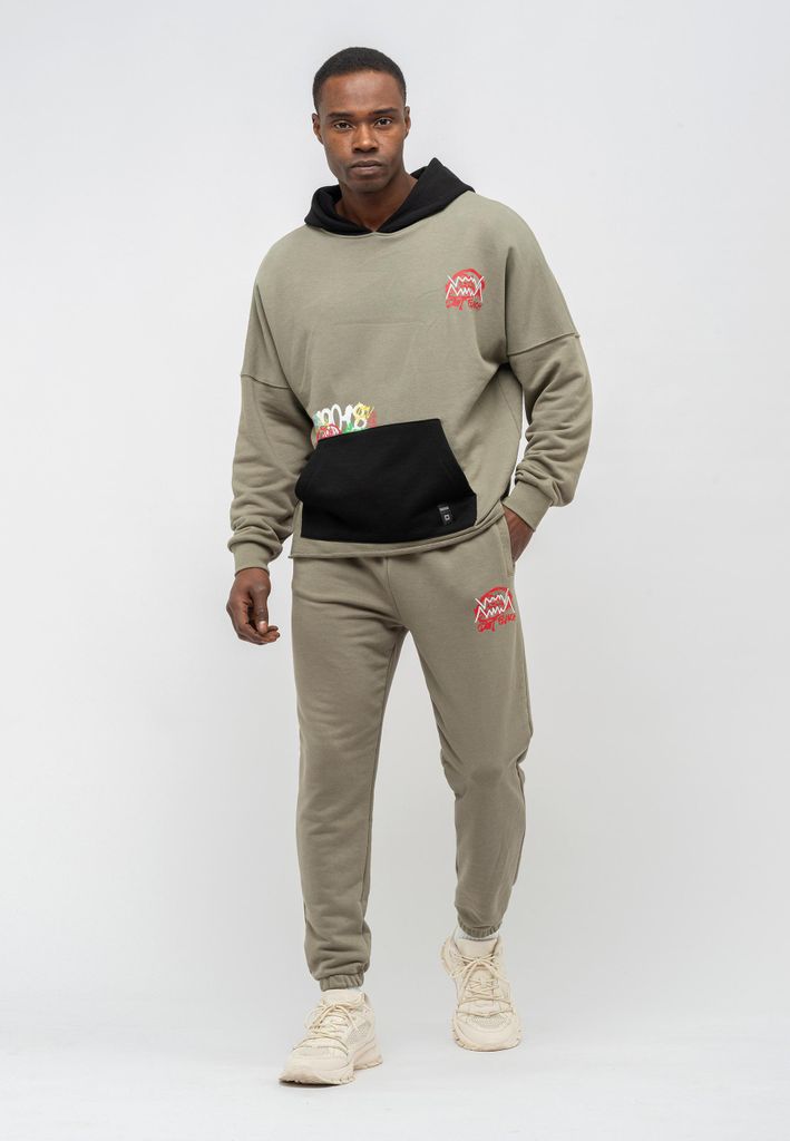 Tom Barron Trainingsanzug Tom Barron Print Design Sweatshirt And Pant Sets