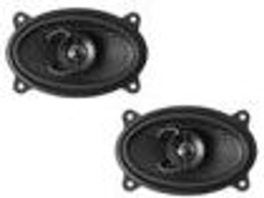 ESX HORIZON HZ-462 Koax Lautsprecher Einbauset für BMW 5er E12 E28 vorne hinten