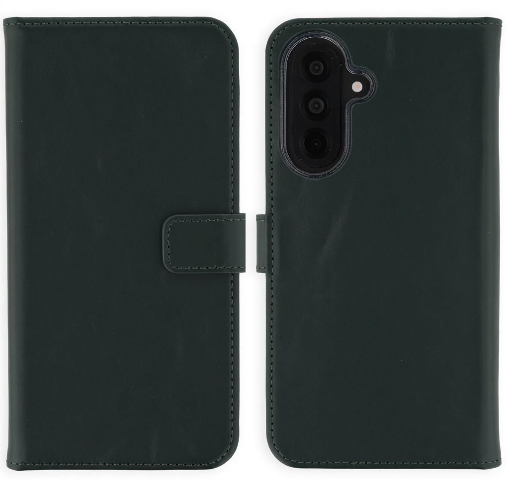 Funda de Cuero Auténtico tipo Libro para Samsung Galaxy A37 Imagen del producto  Imagen generada por IA