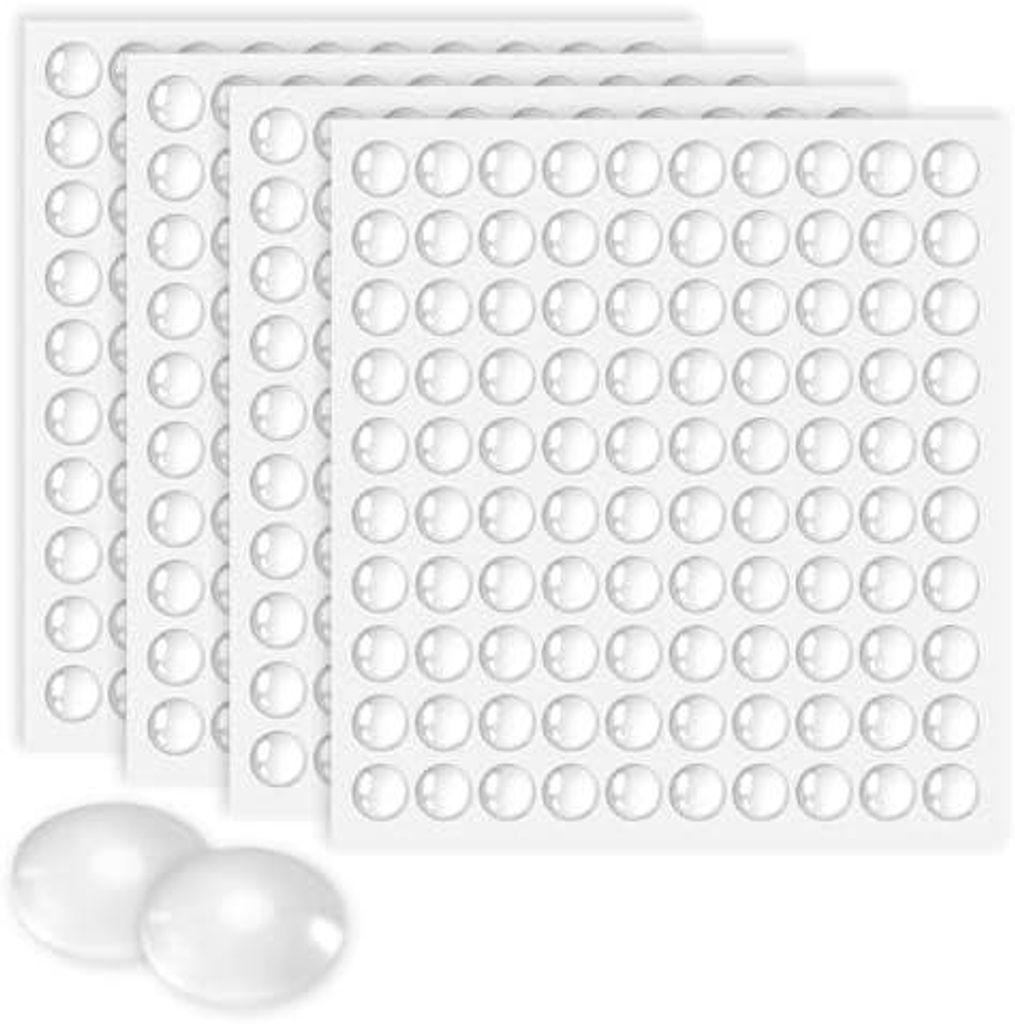 Gummipuffer Selbstklebend 6mm 400 STK Gummifüße Produktbild 