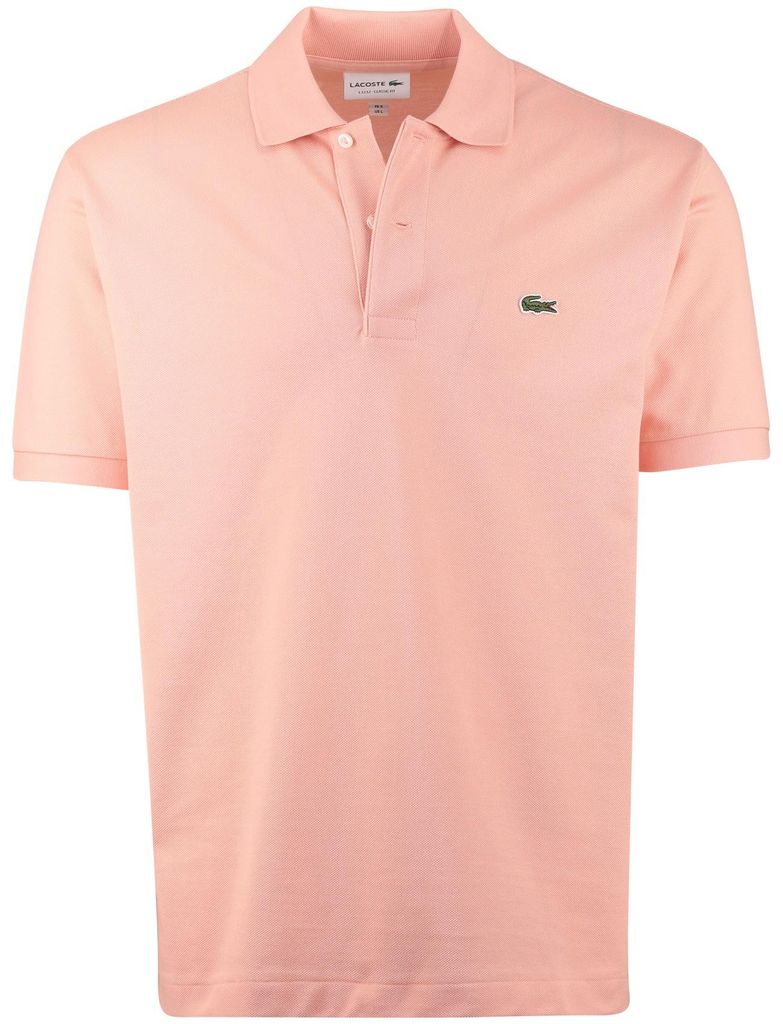 Lacoste Poloshirt orange klassische Passform Piqué