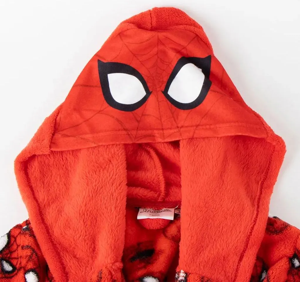 Accappatoio Spiderman Rosso Cerda Group 8 Anni - Originale Marvel - 8