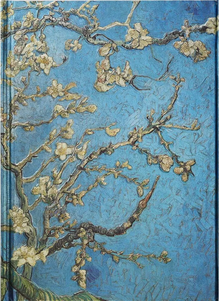 Cahier d'Écriture Créative Van Gogh Amandier en Fleurs Idéal pour Cadeau