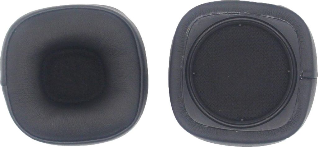 INF Kompatibel mit Ohrpolstern für Marshall Major V Kopfhörer - 2er-Pack Schwarz