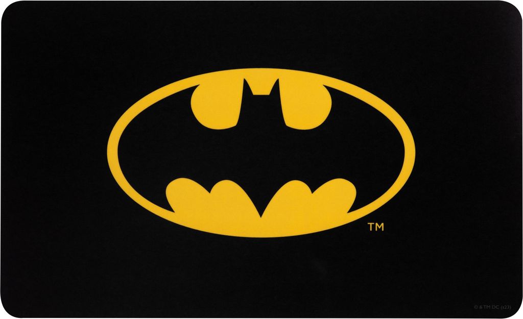 DC Comics Batman Brettchen - Logo - Frühstücksbrettchen Schneidebrett aus Resopal