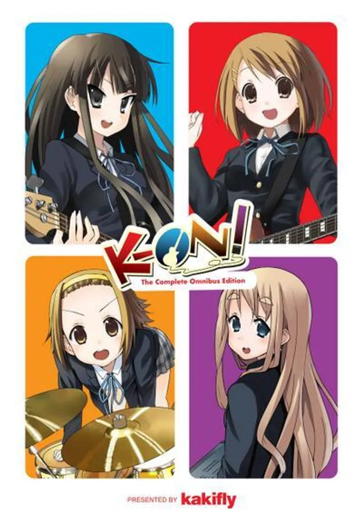 Lire K-ON! l'Intégrale Omnibus - Parfait pour découvrir le Manga en Anglais