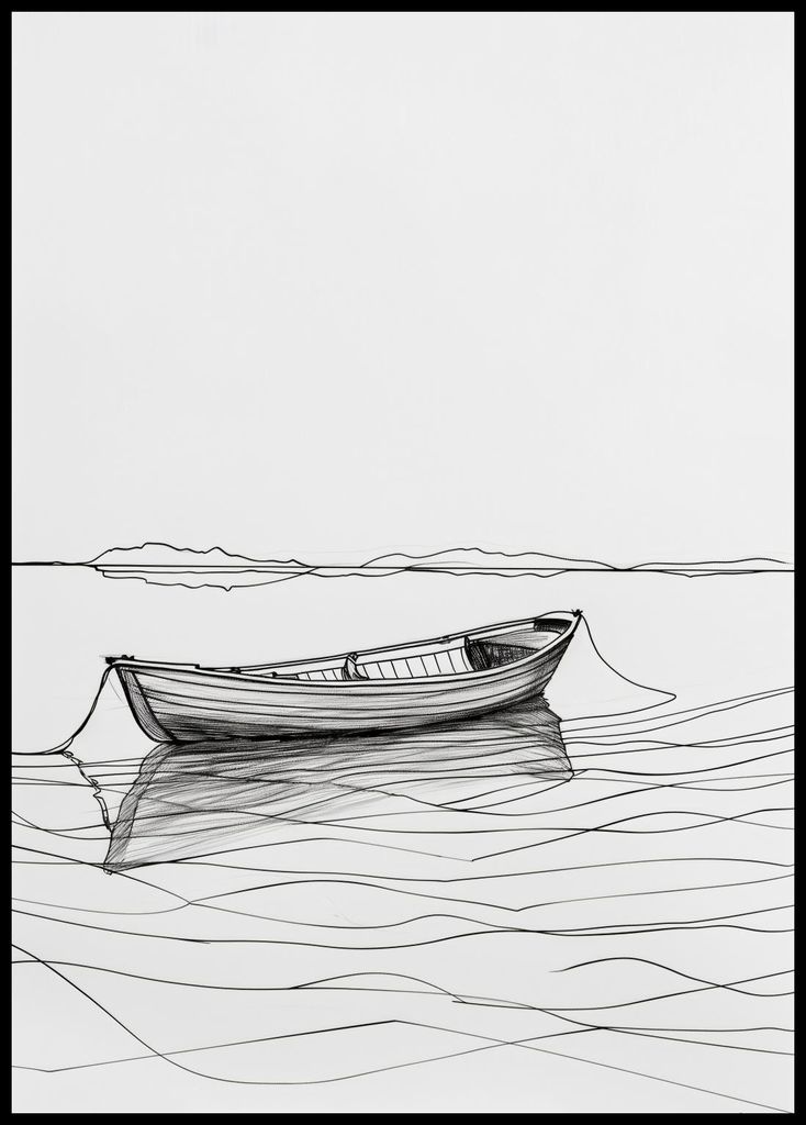 Plakat 67,5x95cm Freiheit auf dem Wasser