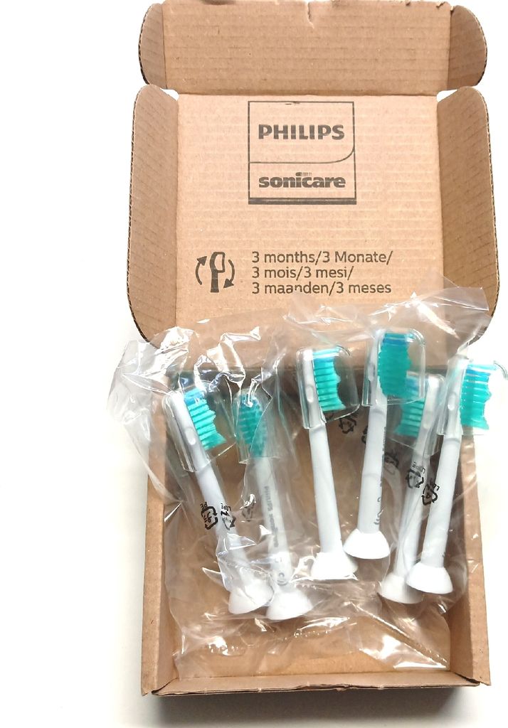 Philips C1 ProResults HX6010/32 Standard-Bürstenköpfe für Schallzahnbürste, 10 Stück(e), Weiß, 3 Monat( e), Medium, Philips, Sonicare C1 ProR...
