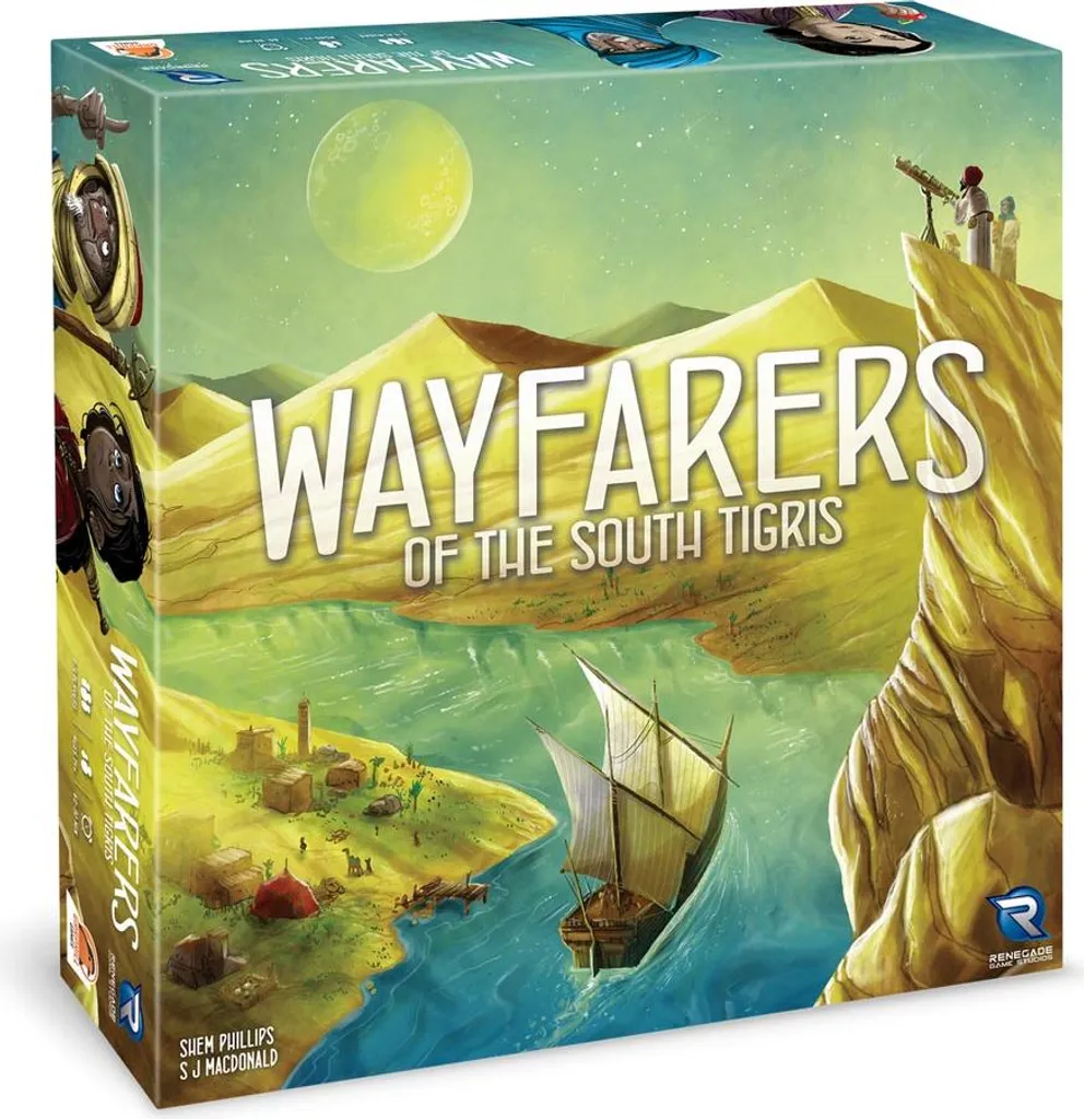 Extension Jeu de Société Wayfarers of the South Tigris en Anglais 12+