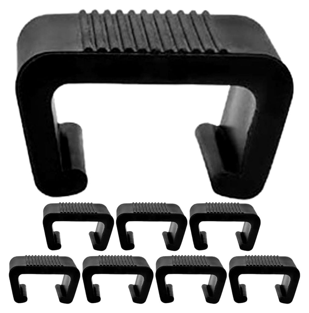 8 Stück Rattan Sofa Clips aus ABS zur Befestigung von Gartenstühlen und Terrassensofas