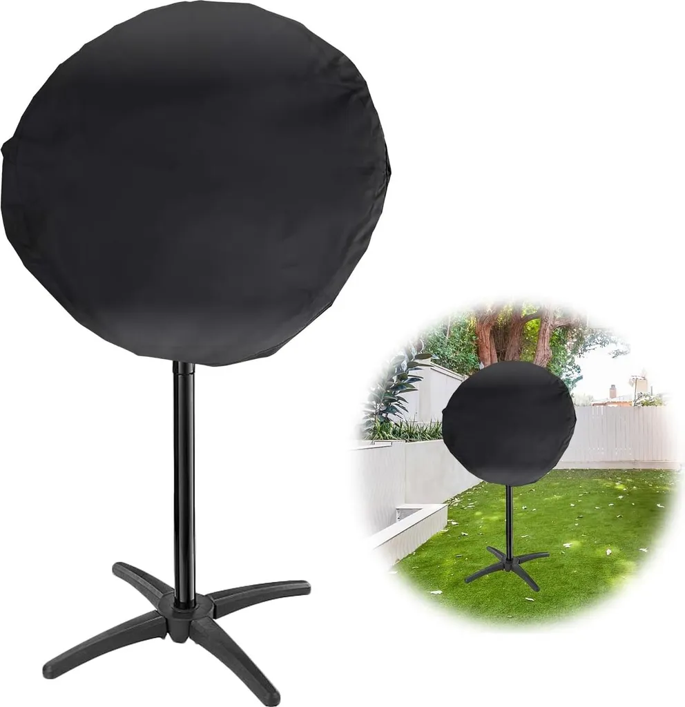 Couverture Gril ø49cm Résistante aux Intempéries avec Cordon Serrage