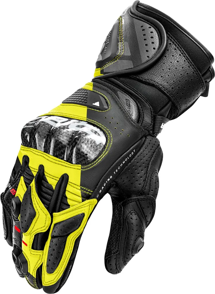 Gants de Moto Shima RS-3 Fluo : Idéals pour la Ville et le Touring