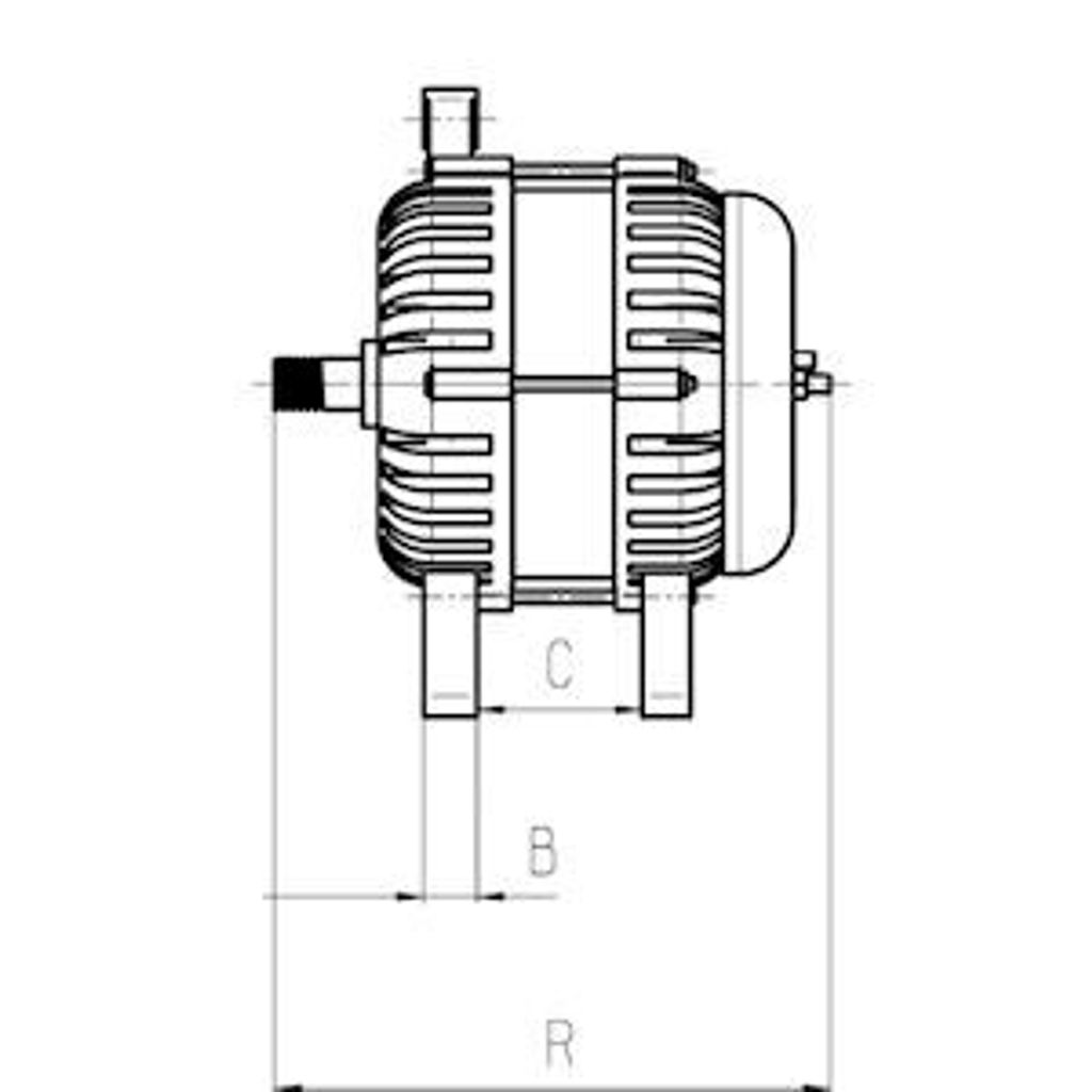 HC-Cargo 114523 Starter Anlasser 4,0kW passend für Produktbild 