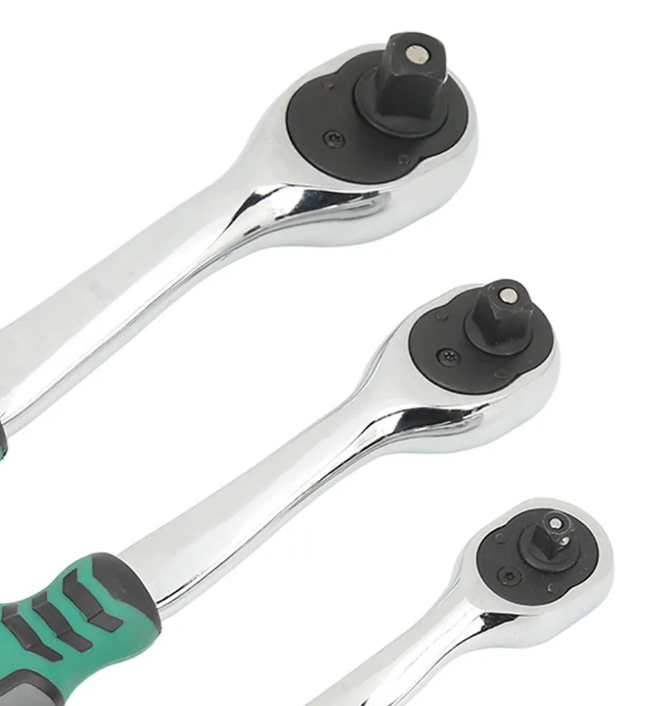 Clé à douille à cliquet 72 dents inox avec système de verrouillage rapide - 14