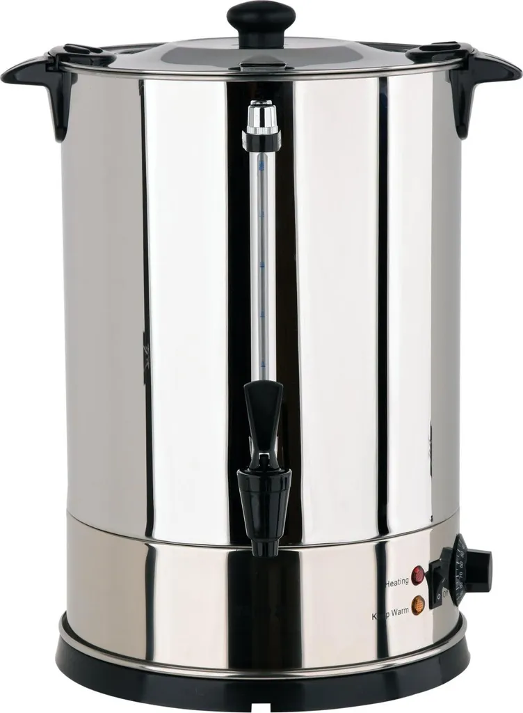 Erogatore Acqua Calda 15L Commerciale - Doppia Parete Inox 2500W