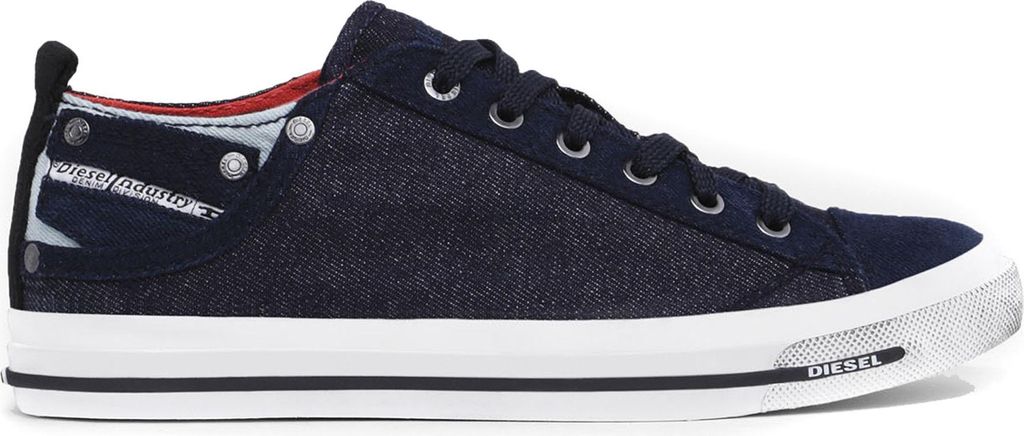 Diesel Damen Sneaker Schuhe "EXPOSURE I Low" Denim Blau #515