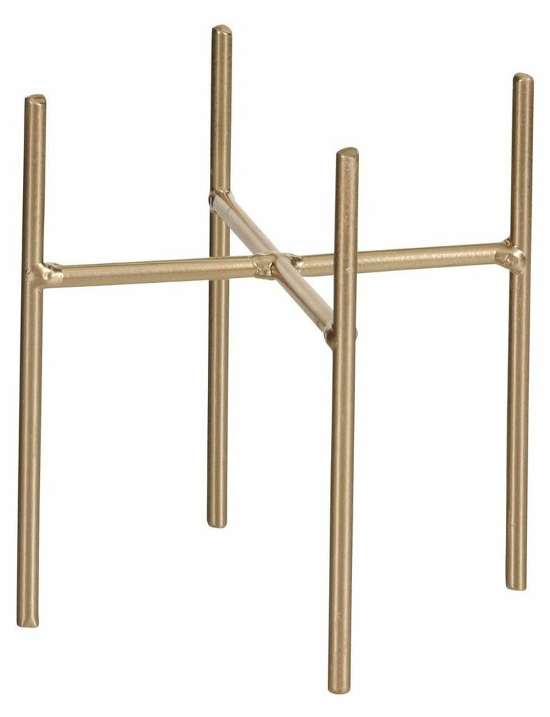 Mica Decorations - Blumentopf-pflanzentopf-stander - gold - Produktbild 