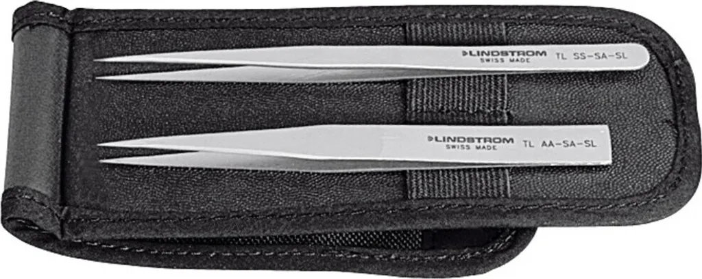 Pincettes Bahco 9858 avec pointes ultra fines pour assemblage de précision