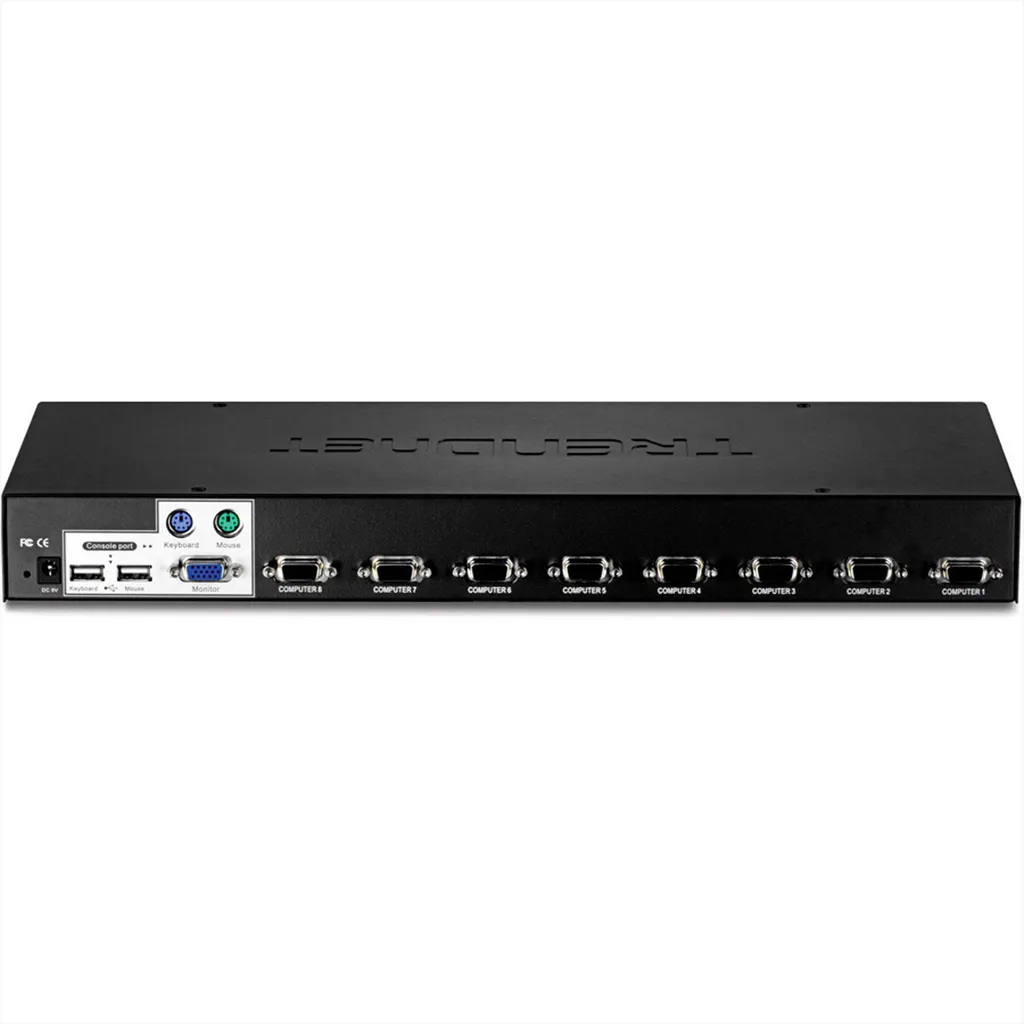 Console KVM 8 ports TRENDnet pour Administration de Baie Informatique