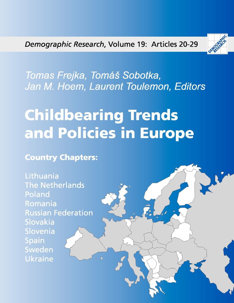 Childbearing Trends and Policies in Europe, Book III