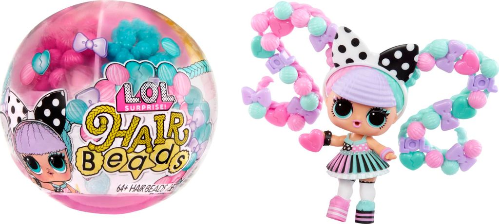 L.O.L. Surprise! Hair Beads Tots Asst, Mini-Puppe, Produktbild 