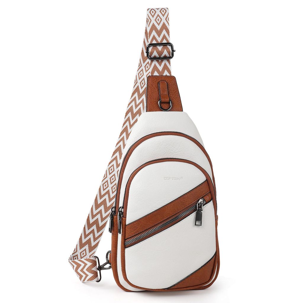 Umhängetasche Brusttasche Damen Sling Bag Rucksack Frauen Produktbild 