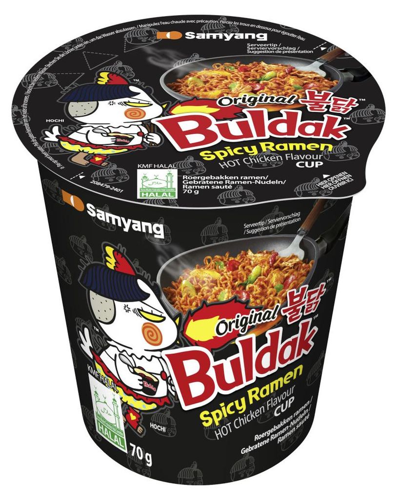 SAMYANG Instant Noodles Hot Chicken 70g Produktbild 