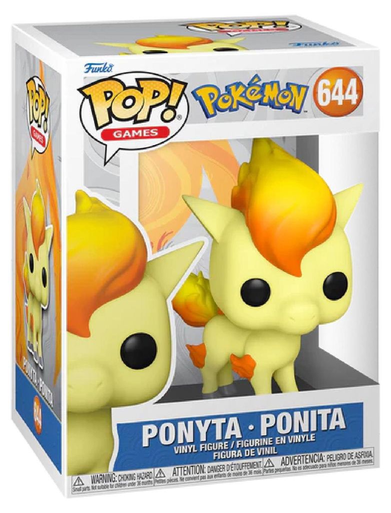 Figurine Funko POP Pokemon 644 Ponyta Image du produit 