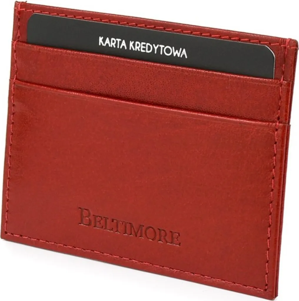 Offerta Portafoglio Beltimore KRAG93 Rosso: Vera Pelle al Miglior Prezzo