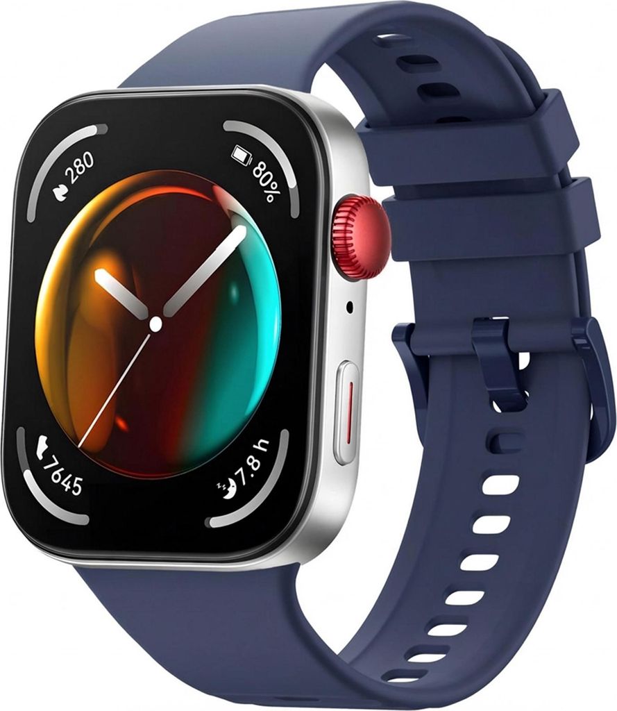 imoshion Silikonband für das Huawei Watch Fit 4 / 4 Pro - Midnight Blue