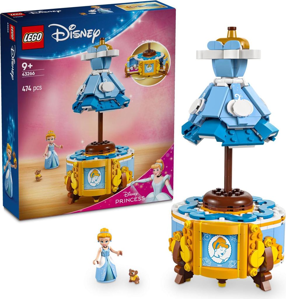 LEGO ǀ Disney Princess Cinderellas Kleid, Spielzeug für Produktbild 