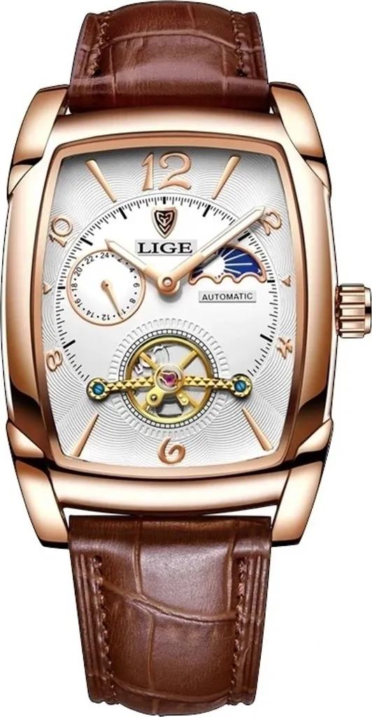 Orologio LIGE Oren Marrone/Oro - Eleganza e Resistenza per Uomo KP23713
