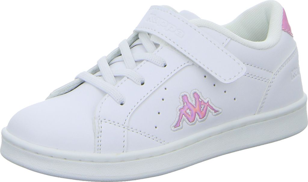 KAPPA Mädchen-Slipper-Sneaker Weiß, Farbe:weiß, EU Größe:31