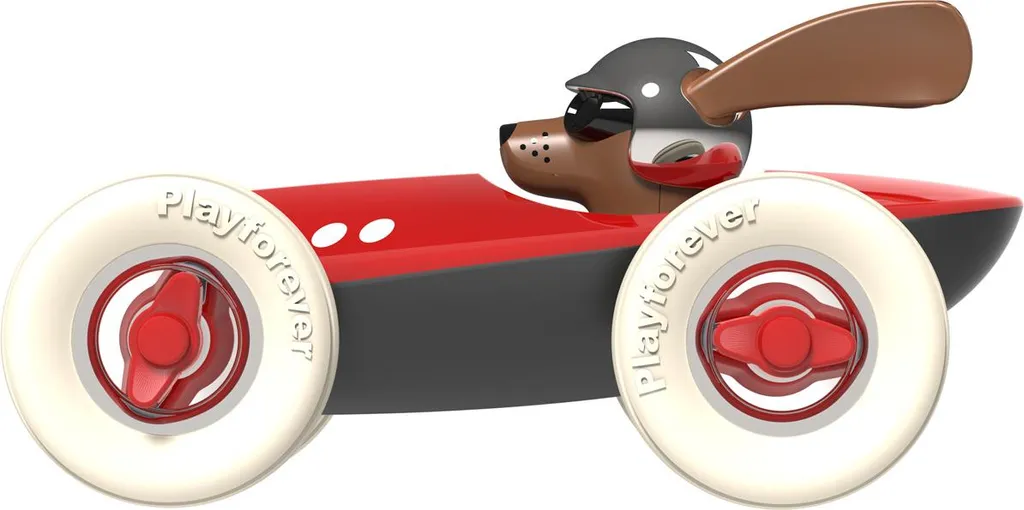 Voiture Rufus Patrick Playforever : jouet design incassable et rétro - 3