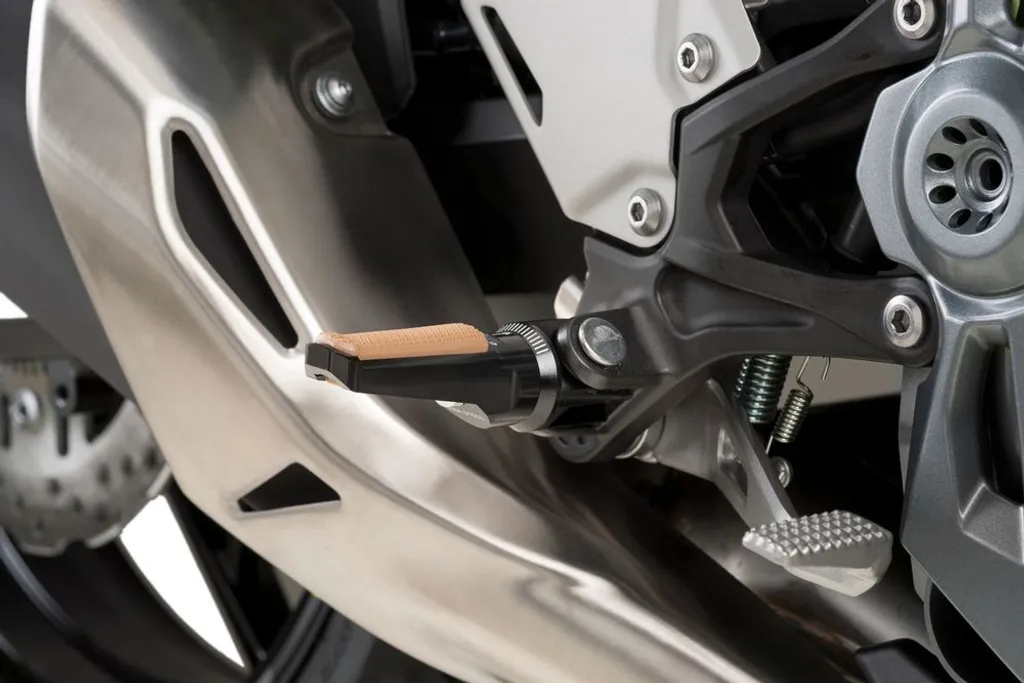 Repose-pieds Vintage PUIG 9189N Noir pour Suzuki GSX-R 750