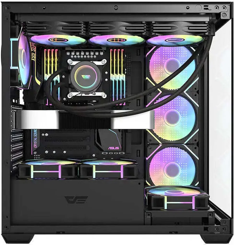 Miglior Case PC Qualità/Prezzo: darkFlash DS900 con 7 Ventole ARGB - 12