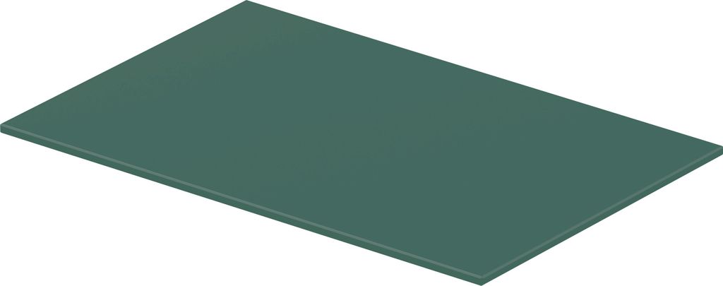 Duravit DuraSquare Glaseinleger 77x38cm, für Metallkonsolen 003111/ 003112, 0099678500